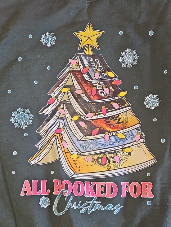 Gildan Tops - Fourth Wing All Booked For Christmas Womens Sweater Size XL Bookish